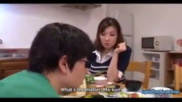 Japanese daughter gets fucked by her creepy father